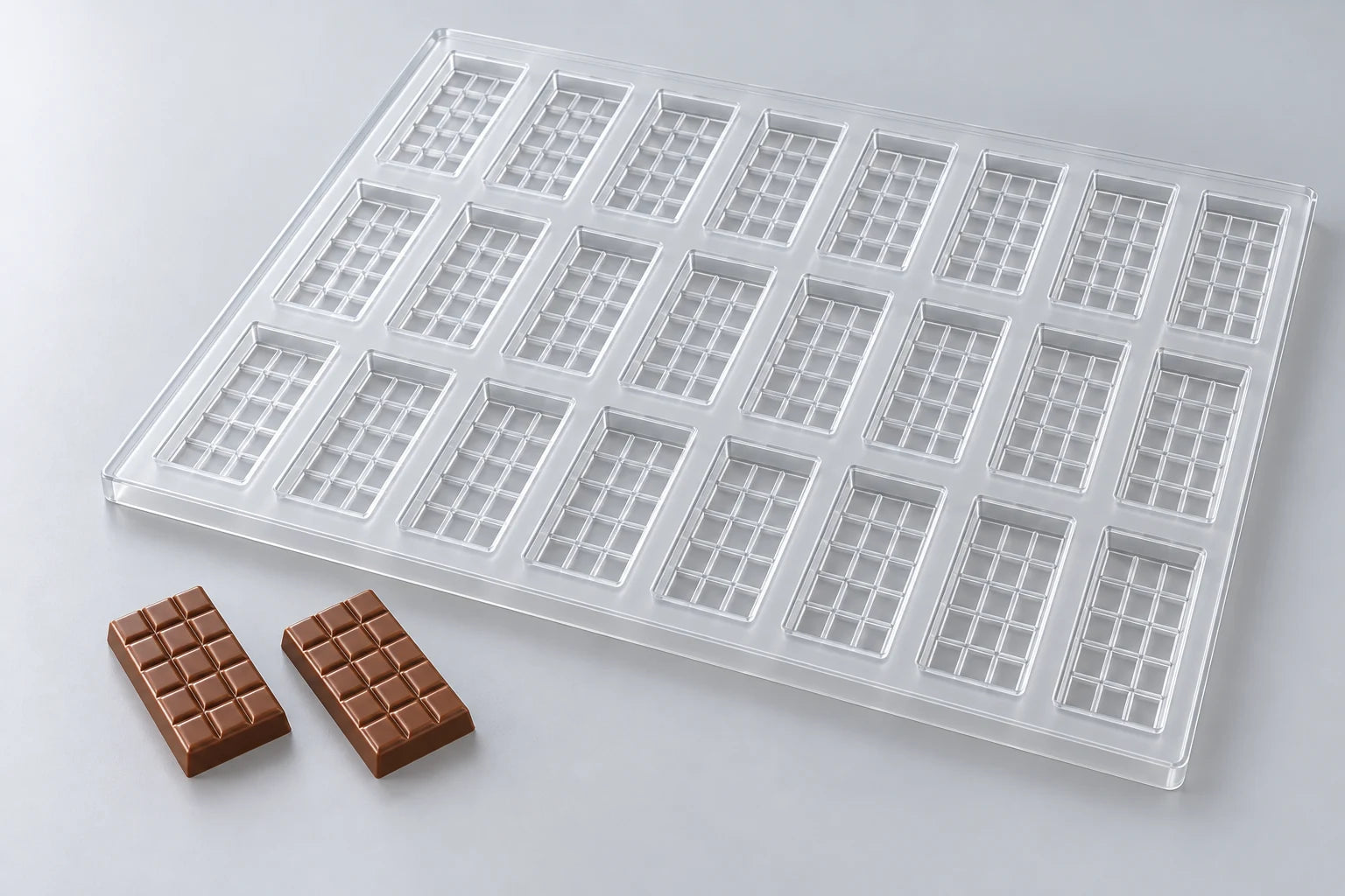 20pc Bar mold — illustrative studio visualization