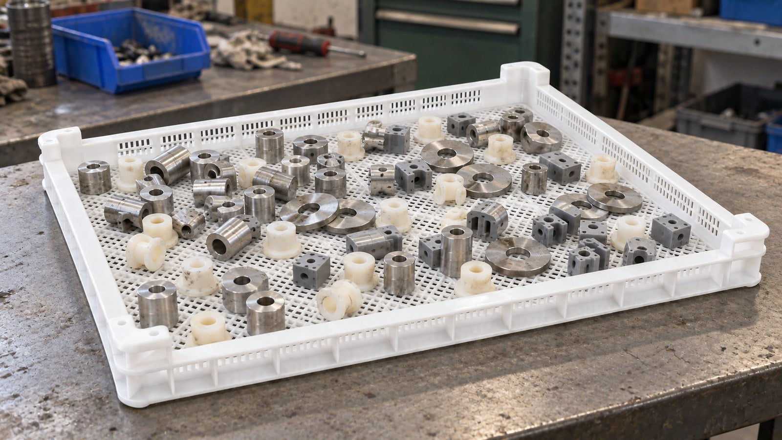 Parts & batch staging